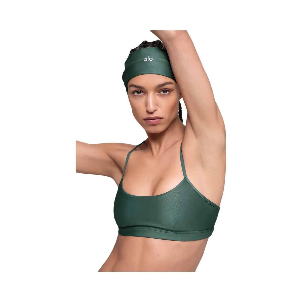 Alo Airlift Headband - Clover Green