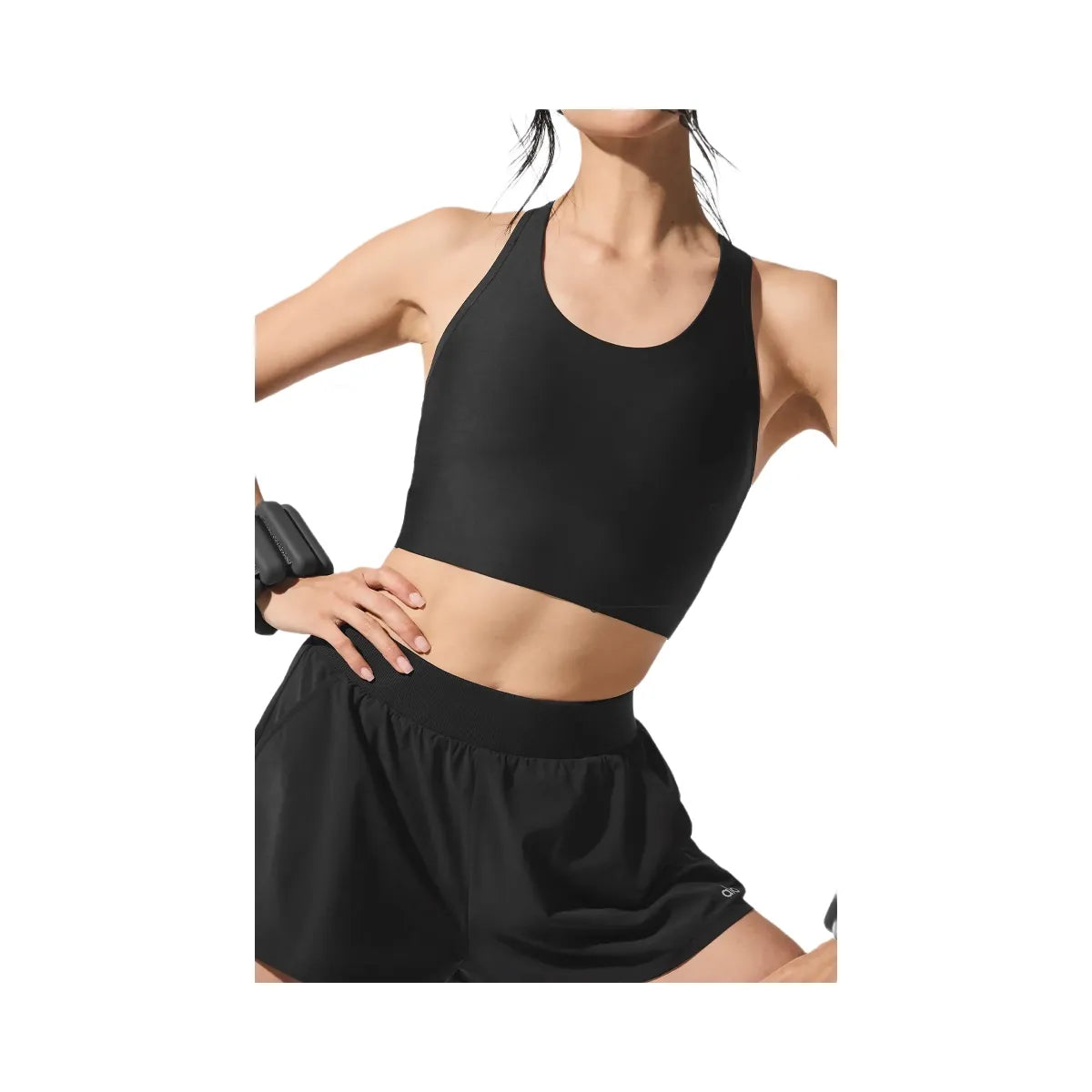 Alo Women's Airlift Super Sleek Bra Tank - Black