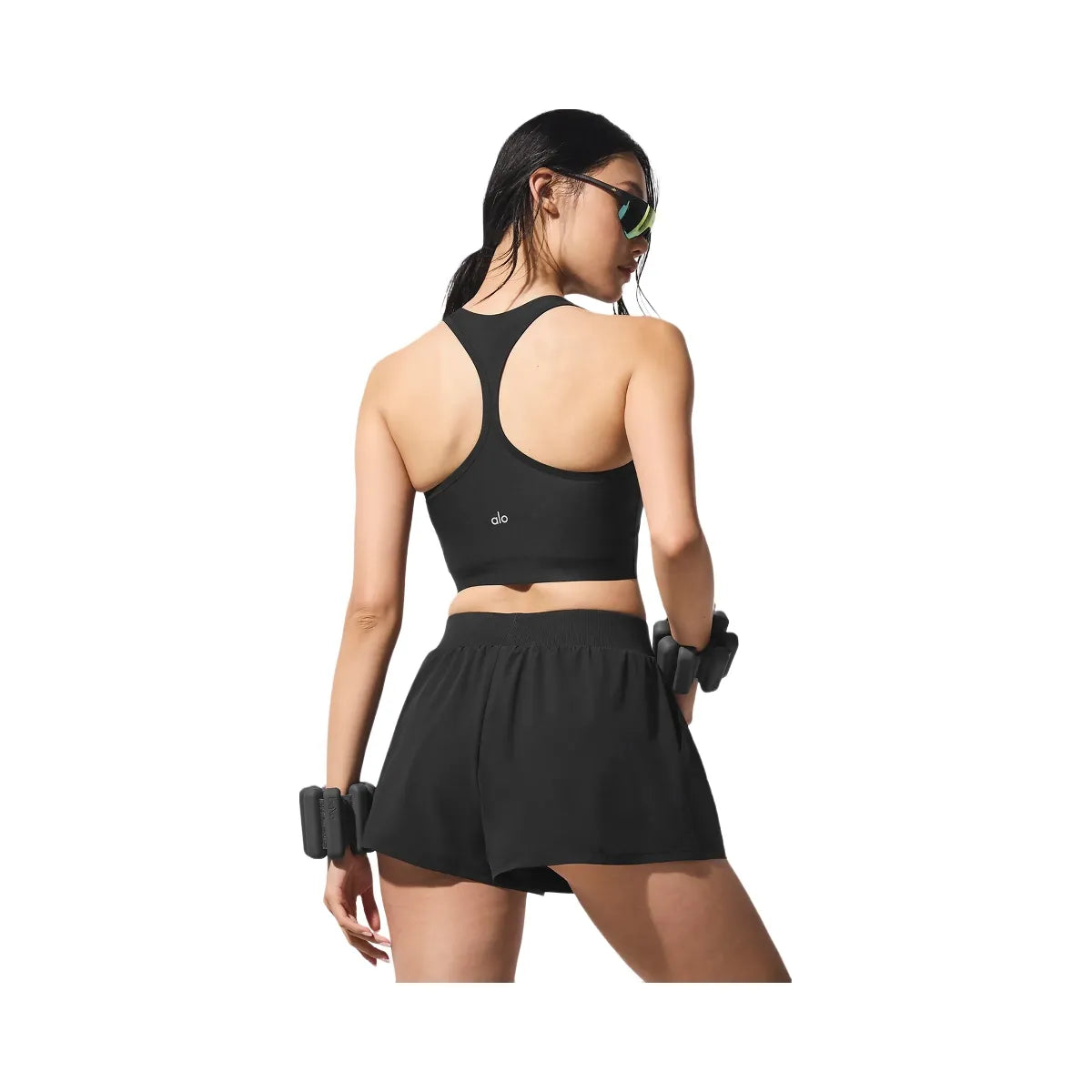 Alo Women's Airlift Super Sleek Bra Tank - Black