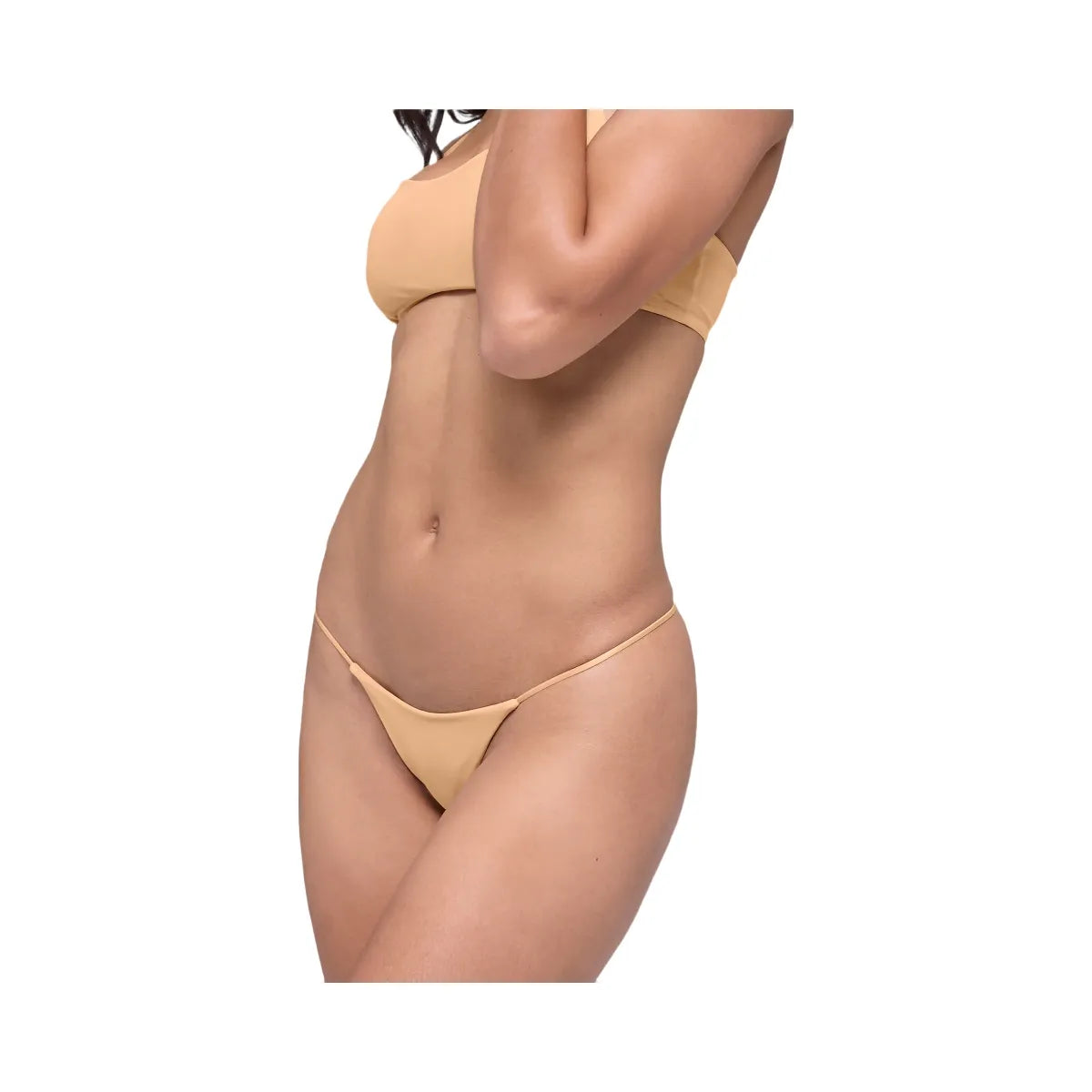 Alo Women's Airmesh Venus Thong - Champagne