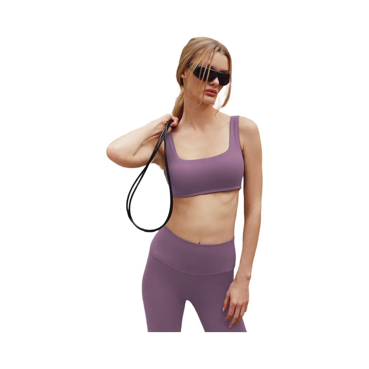 Alo Women's Softsculpt Precision Bra - Plum Kiss
