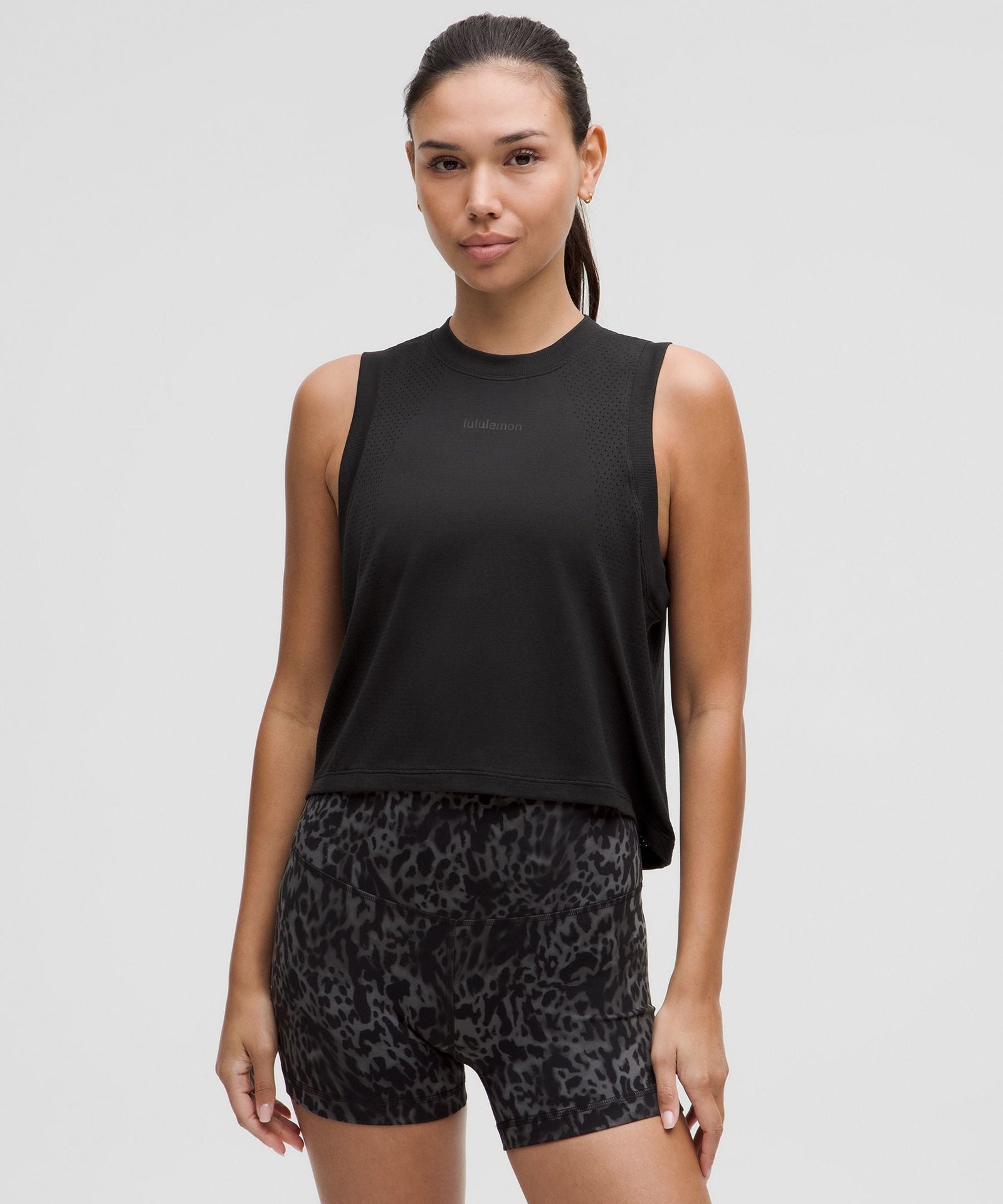 Lululemon Women's Swiftly High-Low Cropped Tank Top