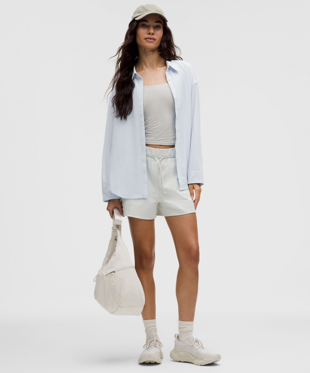Lululemon Women's Long Button-Front Shirt