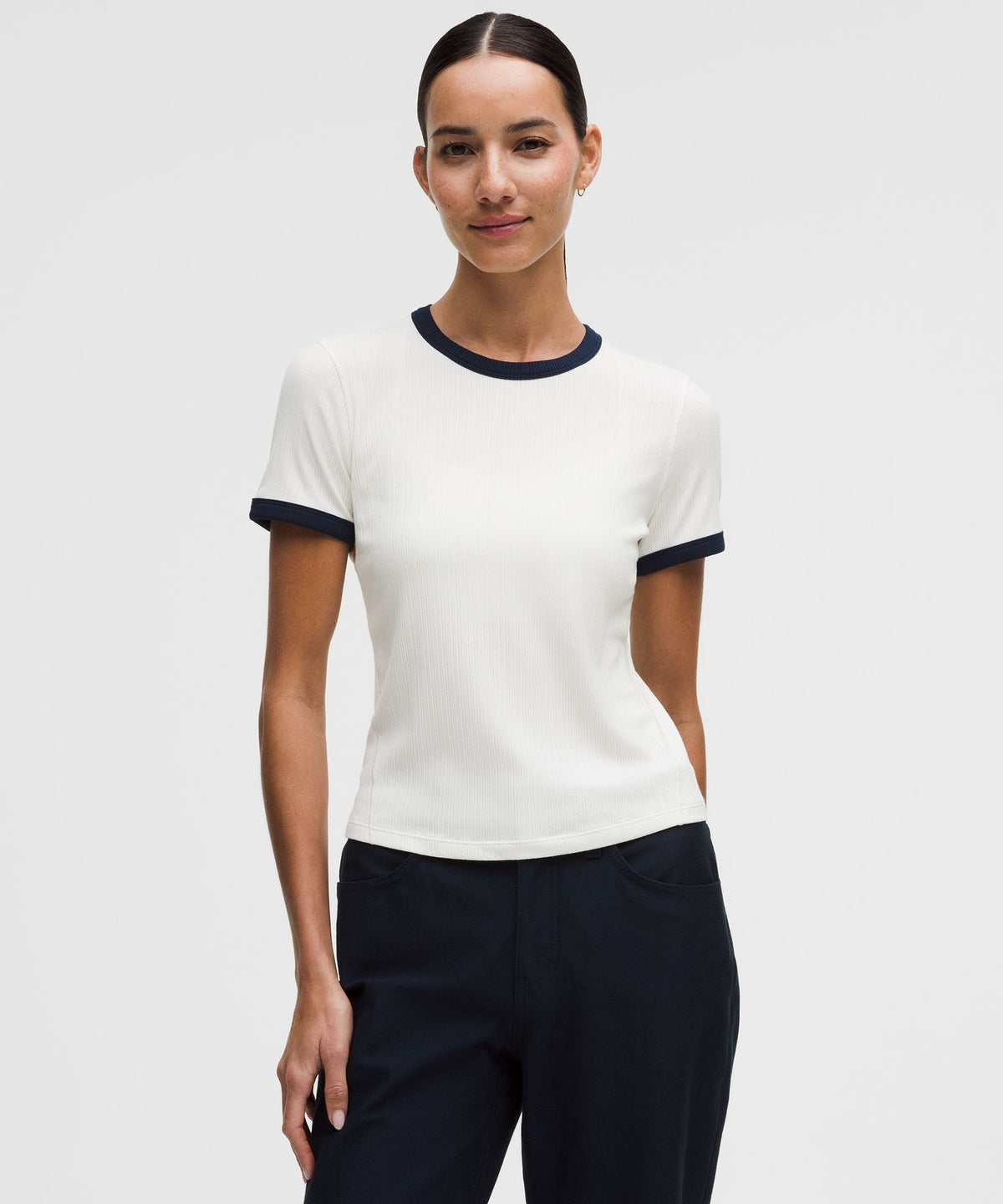 Lululemon Women's Hold Tight Micro-Rib Straight-Hem T-Shirt