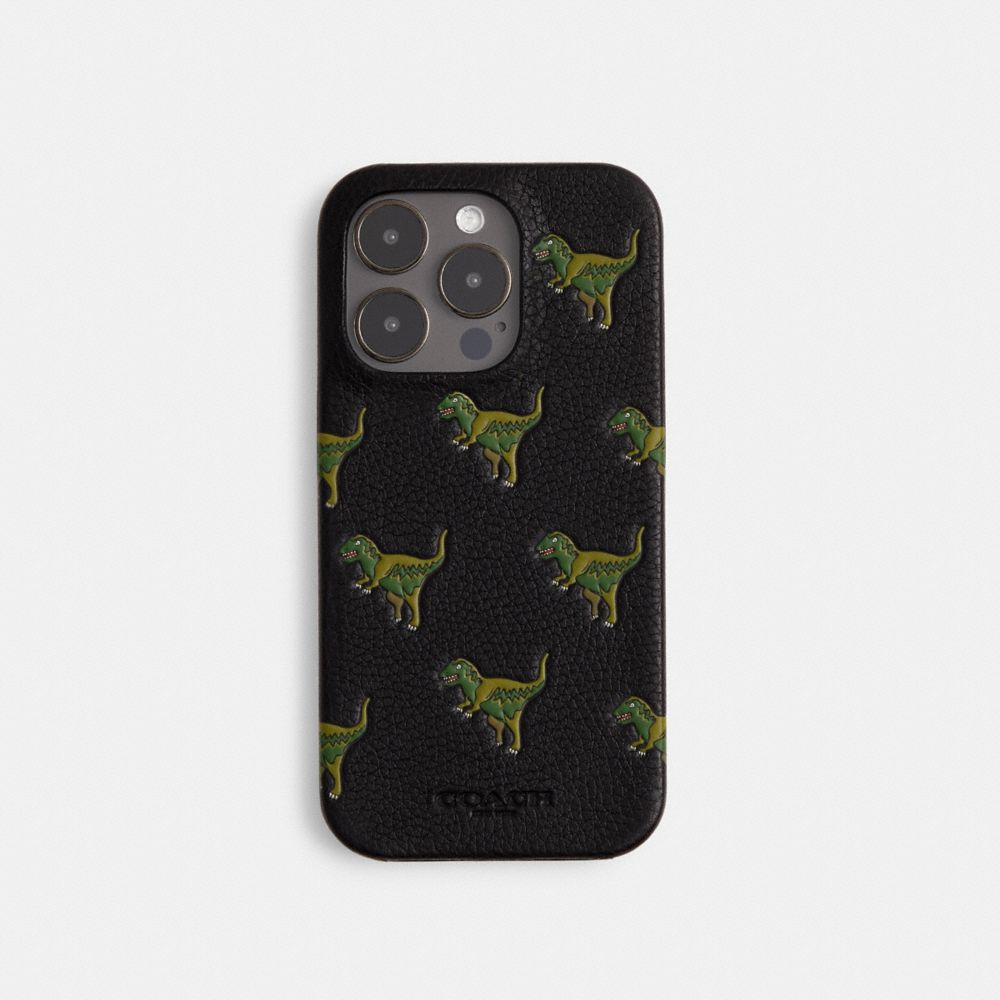 Coach Iphone 15 Pro Max Case With Rexy Black