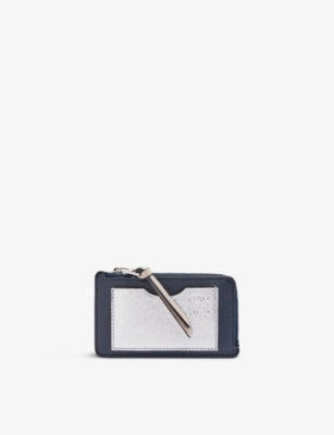 Loewe Logo Embossed Zipped Crossbody Bag