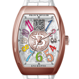Franck Muller Color Dreams White Dial Leather Strap Watch WMNS - AC NR V 32 QZ COL DRM