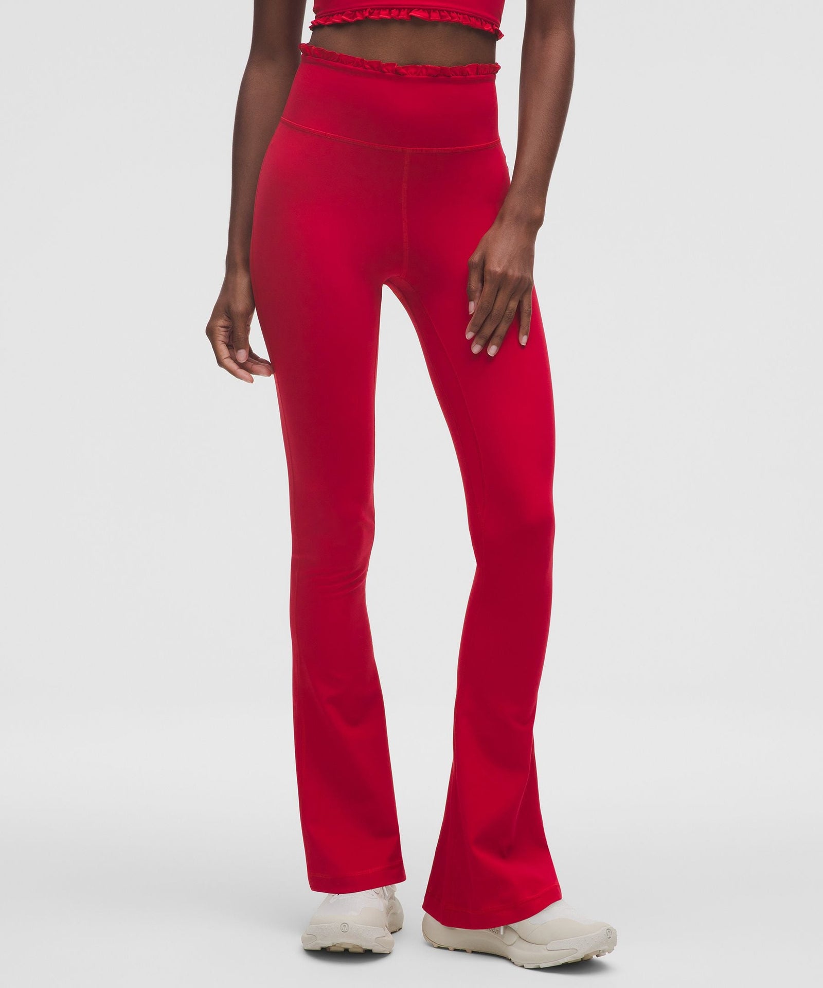 Lululemon Nulu Ruffle-Trim Flared Pant