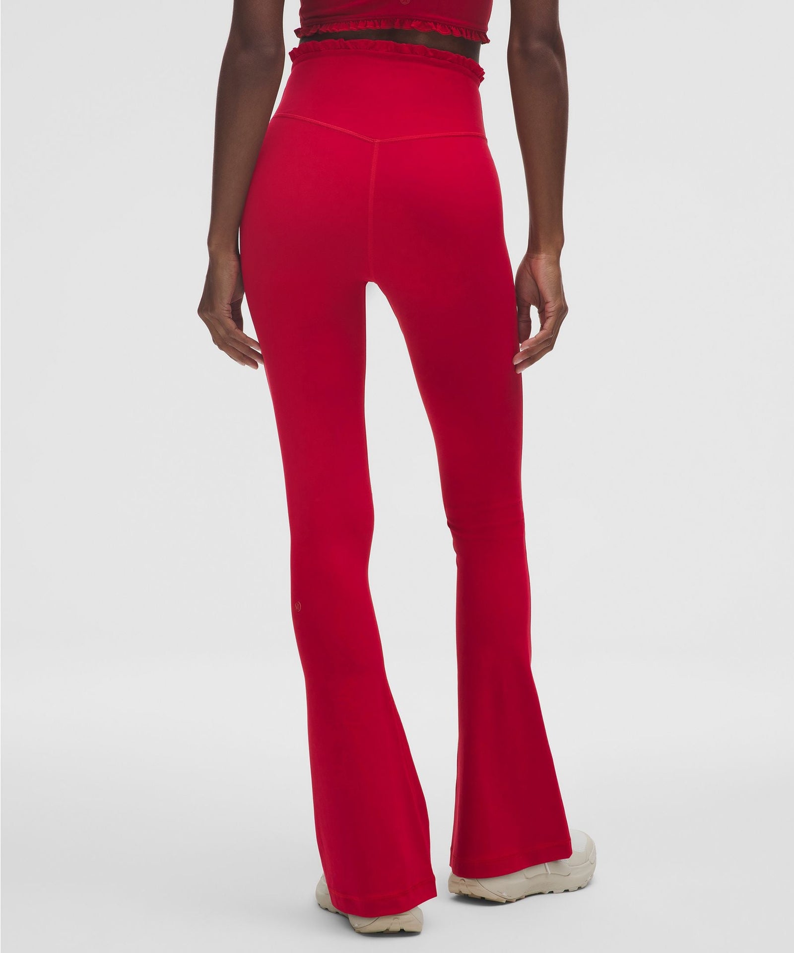Lululemon Nulu Ruffle-Trim Flared Pant