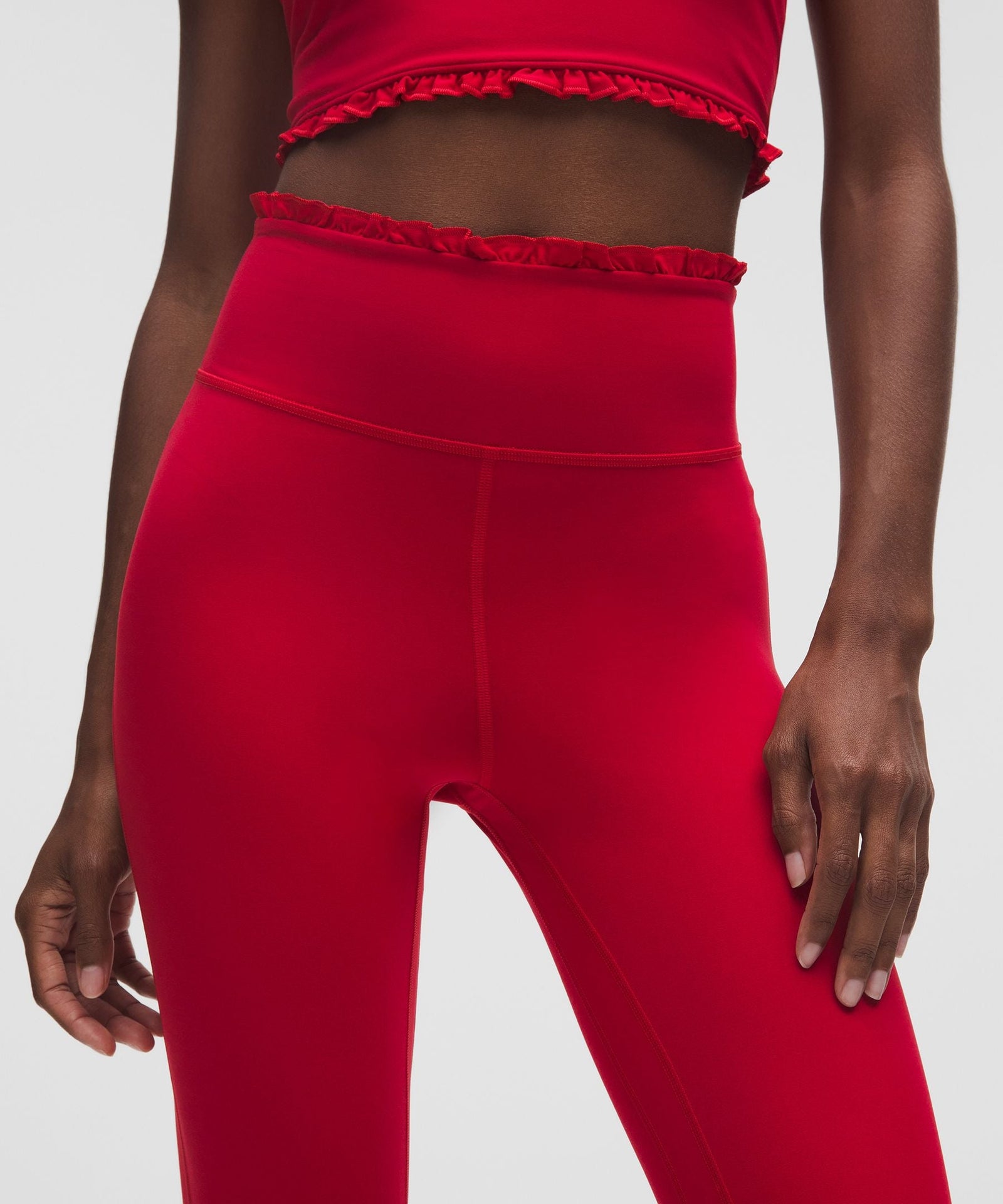 Lululemon Nulu Ruffle-Trim Flared Pant