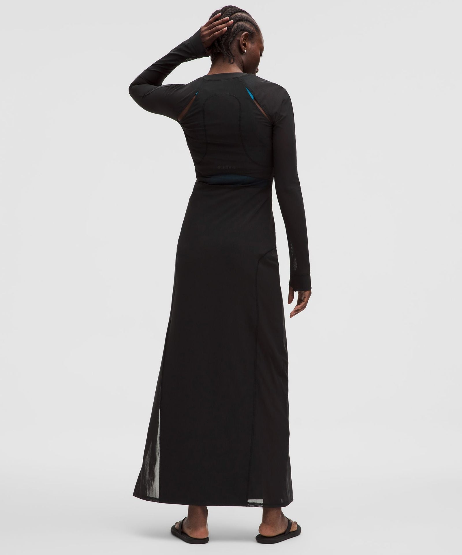 Lululemon Mesh Cutout Long-Sleeve Dress *SLNSH Collection