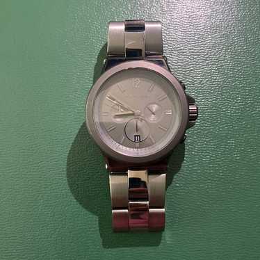 Michael Kors Oversized Hutton Gunmetal Watch Gunmetal
