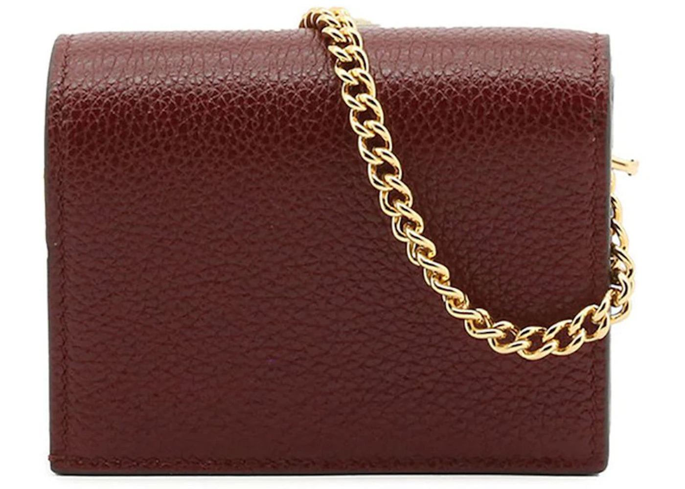 Gucci Zumi Chain Wallet Burgundy
