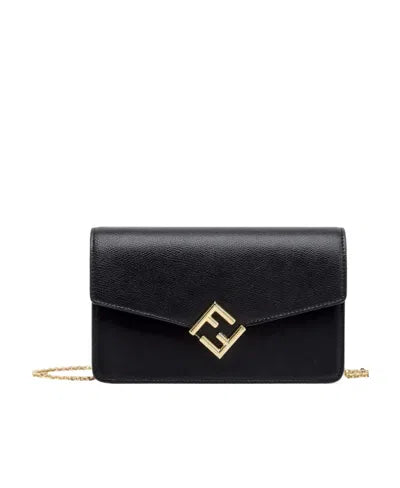 Fendi Ff Short Wallet Pink