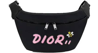 Dior x Sorayama Belt Bag Nylon Black