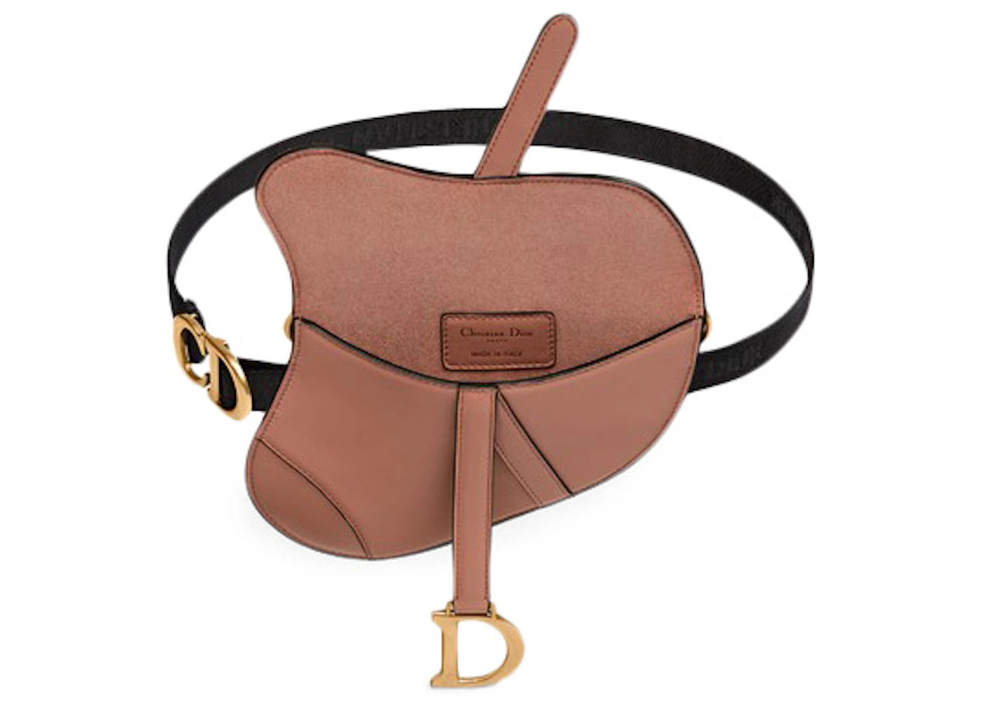 Dior Saddle Belt Bag Calfskin Blush
