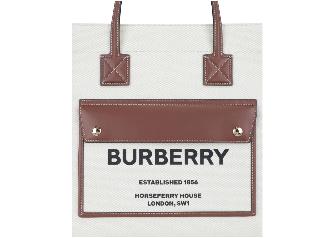 Burberry Medium Freya Tote Tan