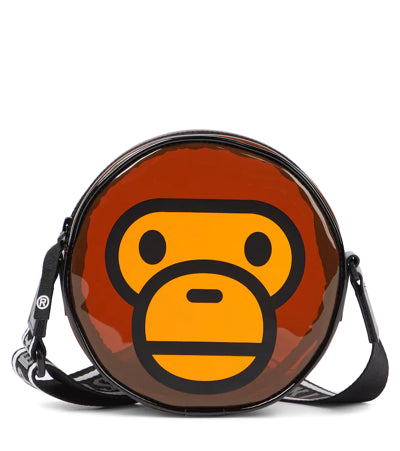 Bape x Adidas Baby Milo Shoulder Bag Brown