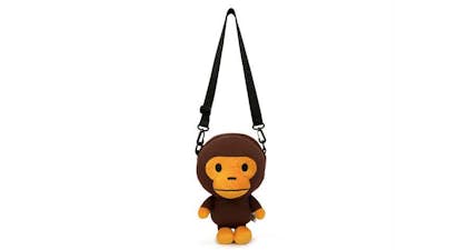 Bape x Adidas Baby Milo Shoulder Bag Brown