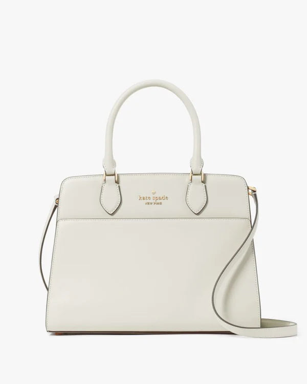 Kate Spade Madison Medium Satchel Bag Meringue