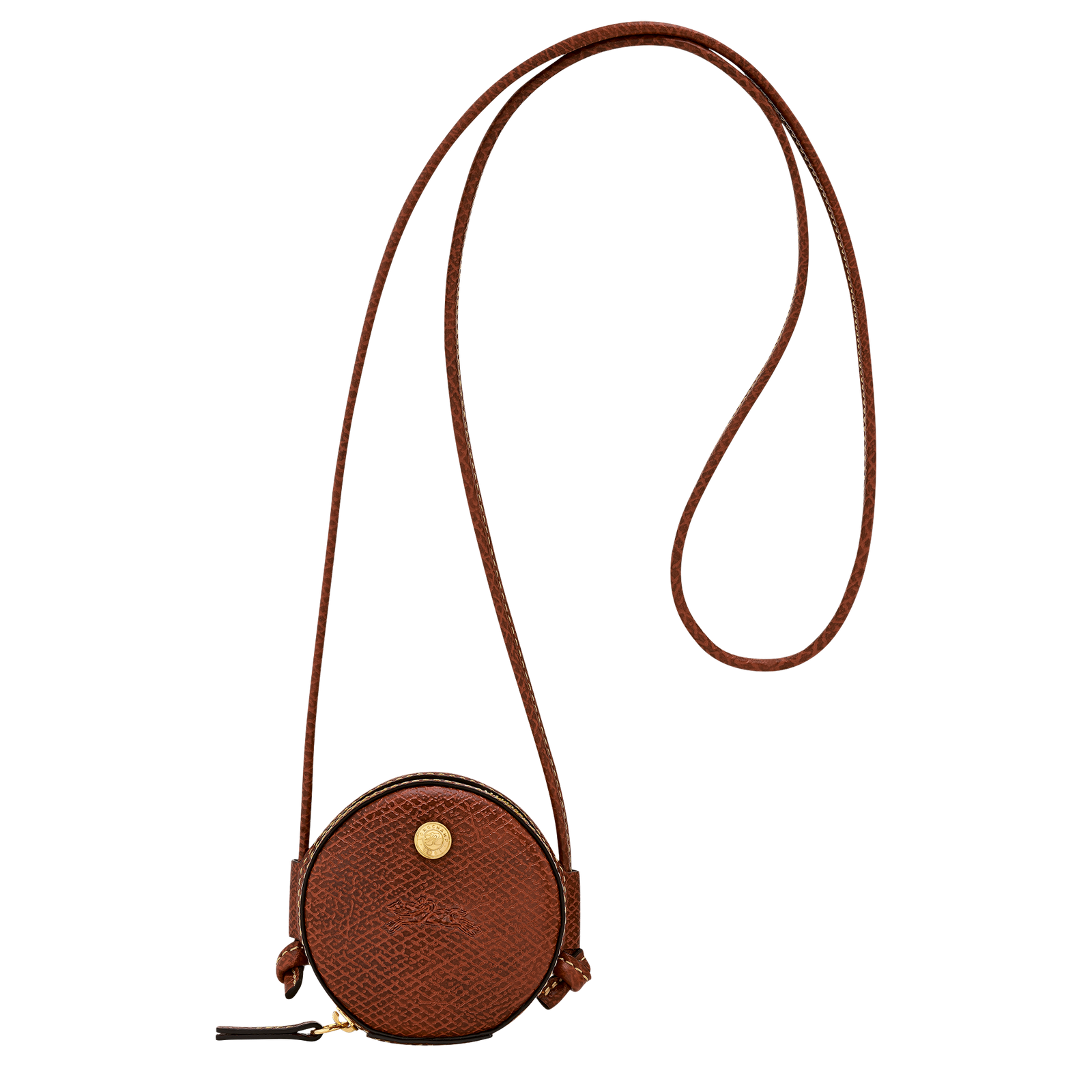 Longchamp Épure Coin purse with cord Brown
