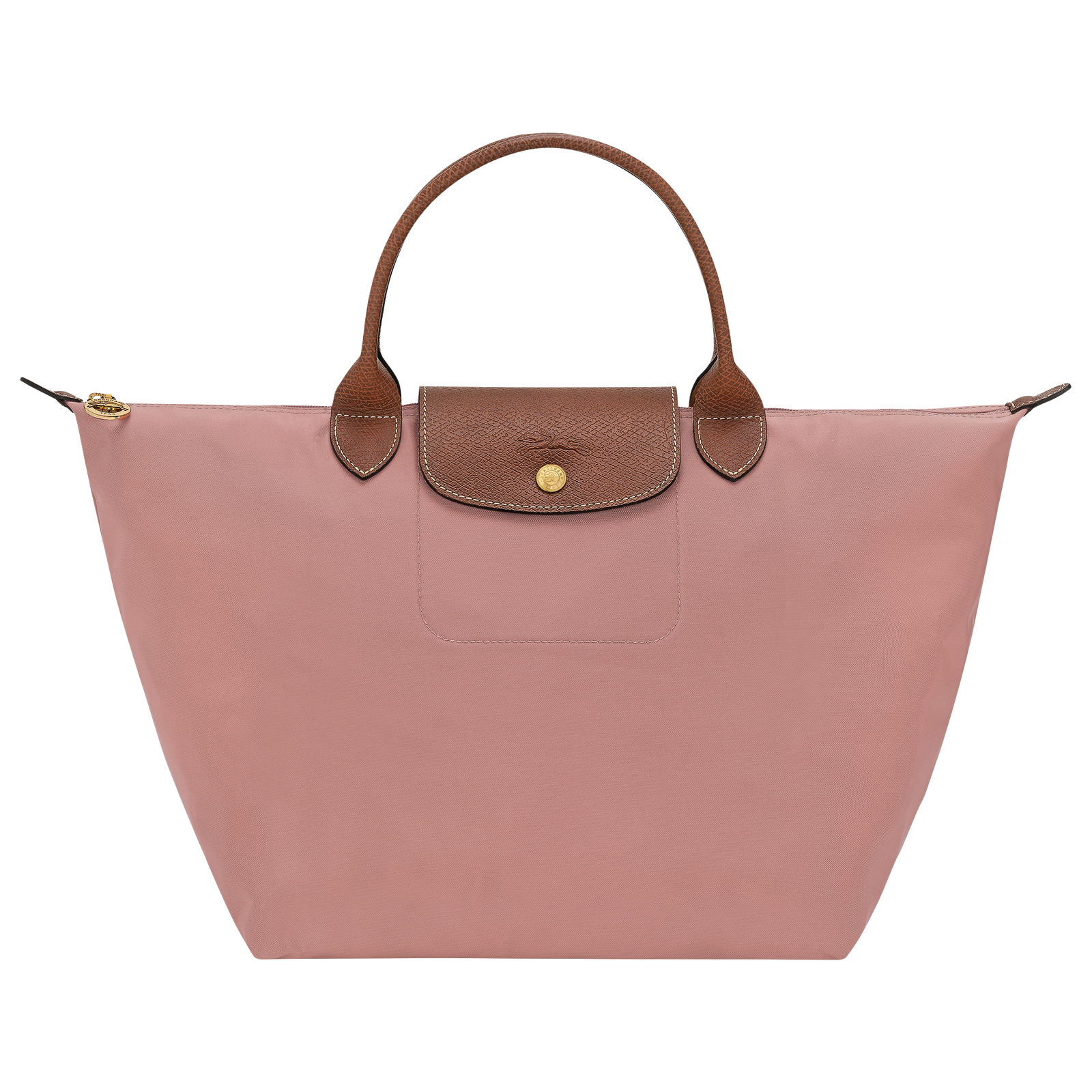 Longchamp Le Pliage Original M Handbag Pink Tea