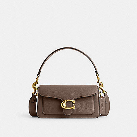 Coach Tabby Bag Charm Brass Peony