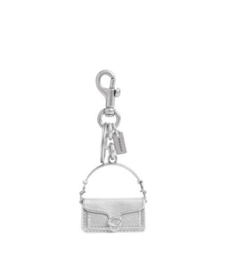 Coach Tabby Bag Charm Brass Peony