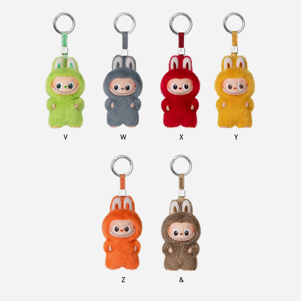 Pop Mart Labubu The Monsters Pin for Love Series Vinyl Plush Pendant (N-Z)(PACK OF 1)