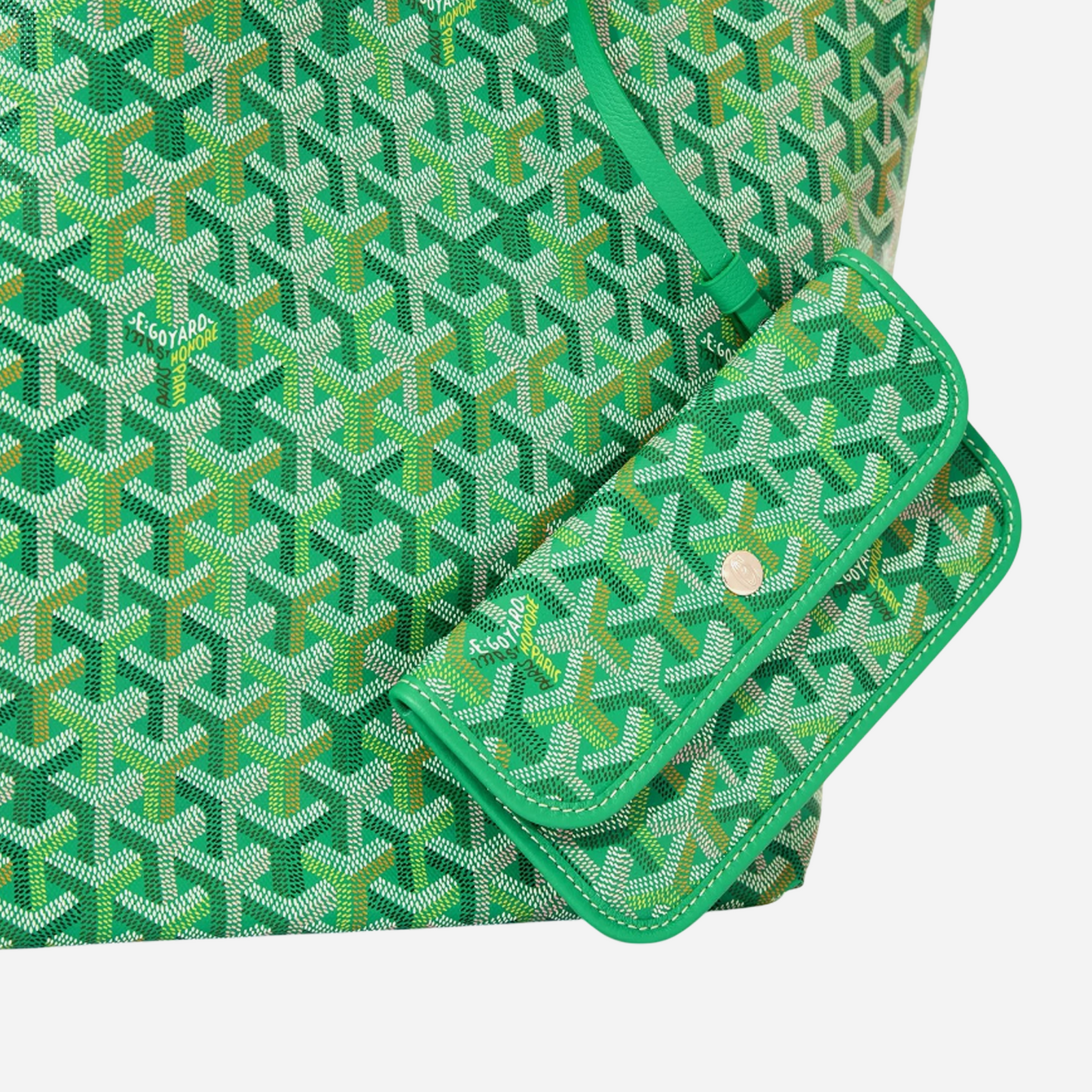 Goyard Saint Louis GM bag Multicoloured Meadow Green Limited Edition