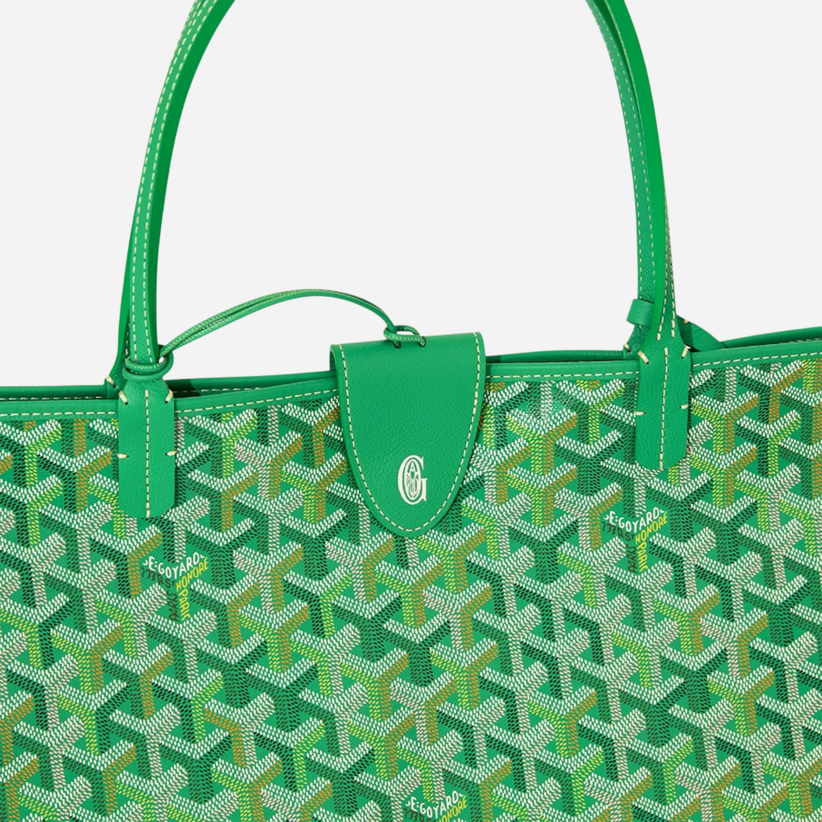 Goyard Saint Louis GM bag Multicoloured Meadow Green Limited Edition