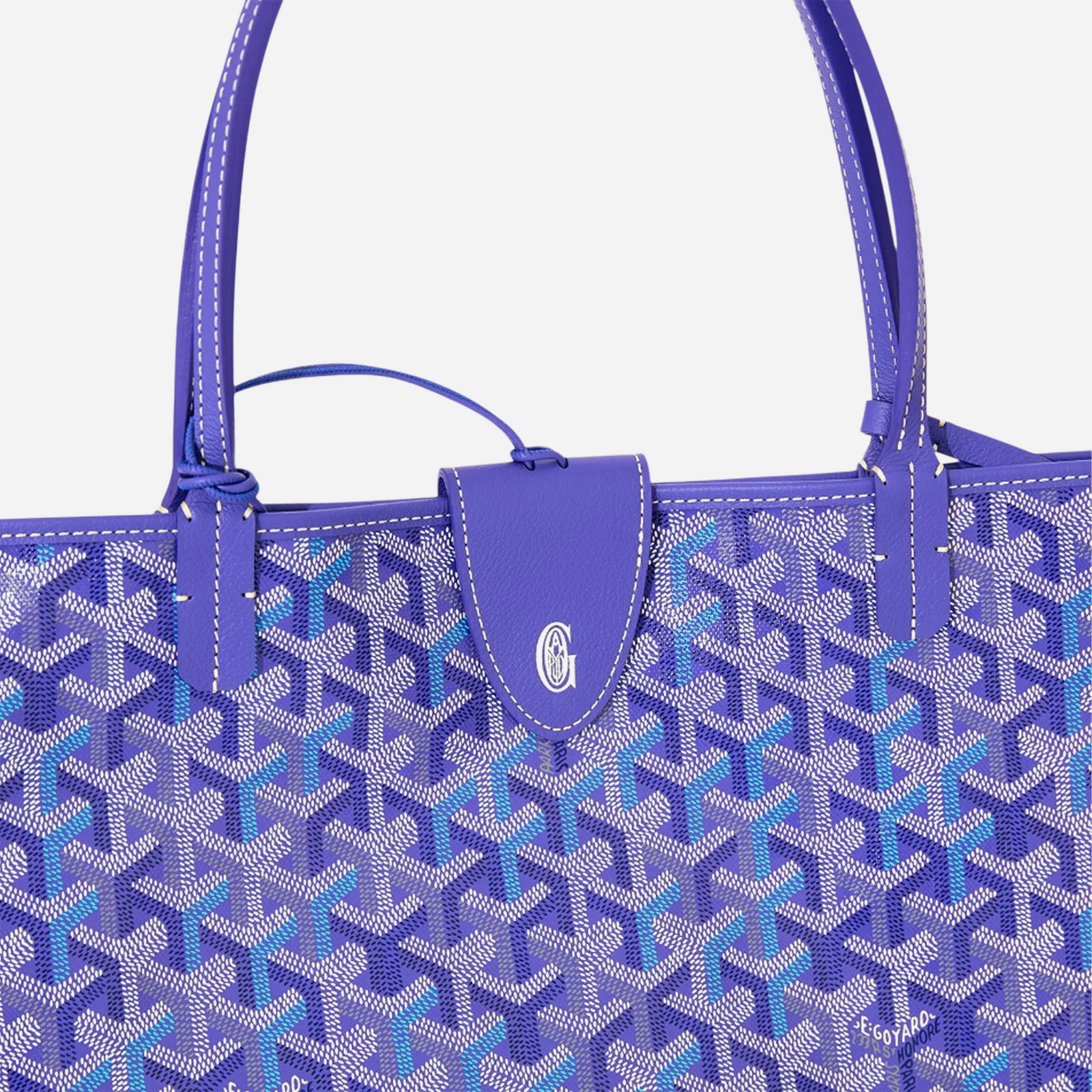 Goyard Saint Louis GM bag Multicoloured Blueberry Purple Limited Edition