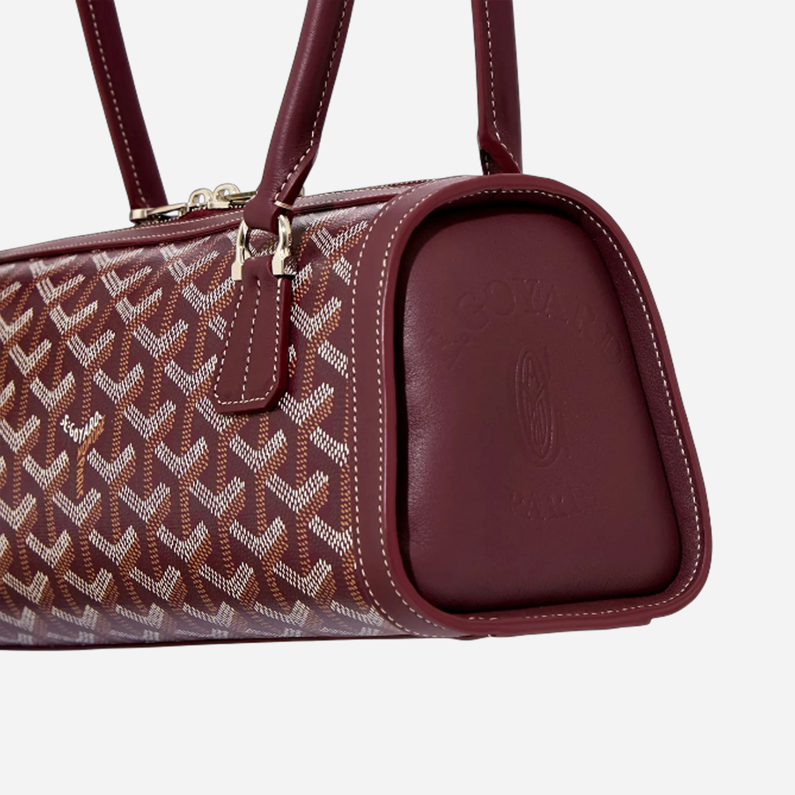 Goyard Bonbonniere Bag Burgundy