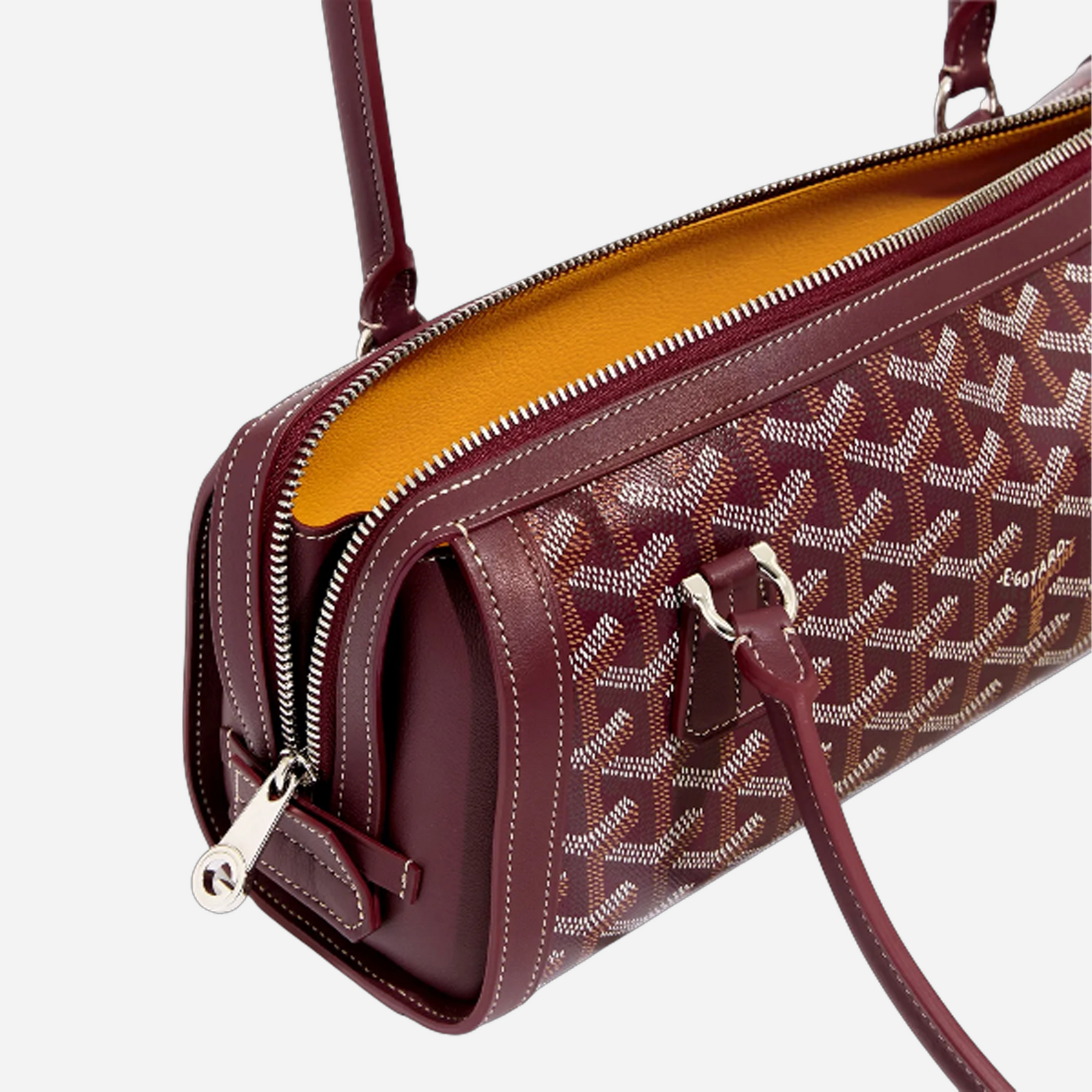 Goyard Bonbonniere Bag Burgundy