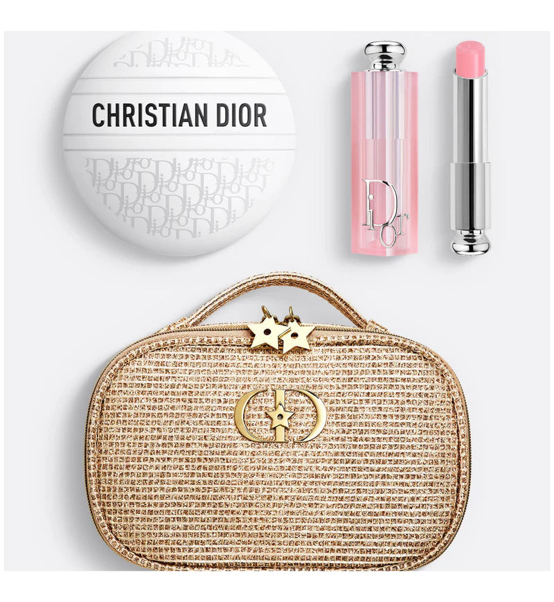 Dior 25th Anniversary Christmas Limited Edition Addict Lip Glow + Lip Balm Set