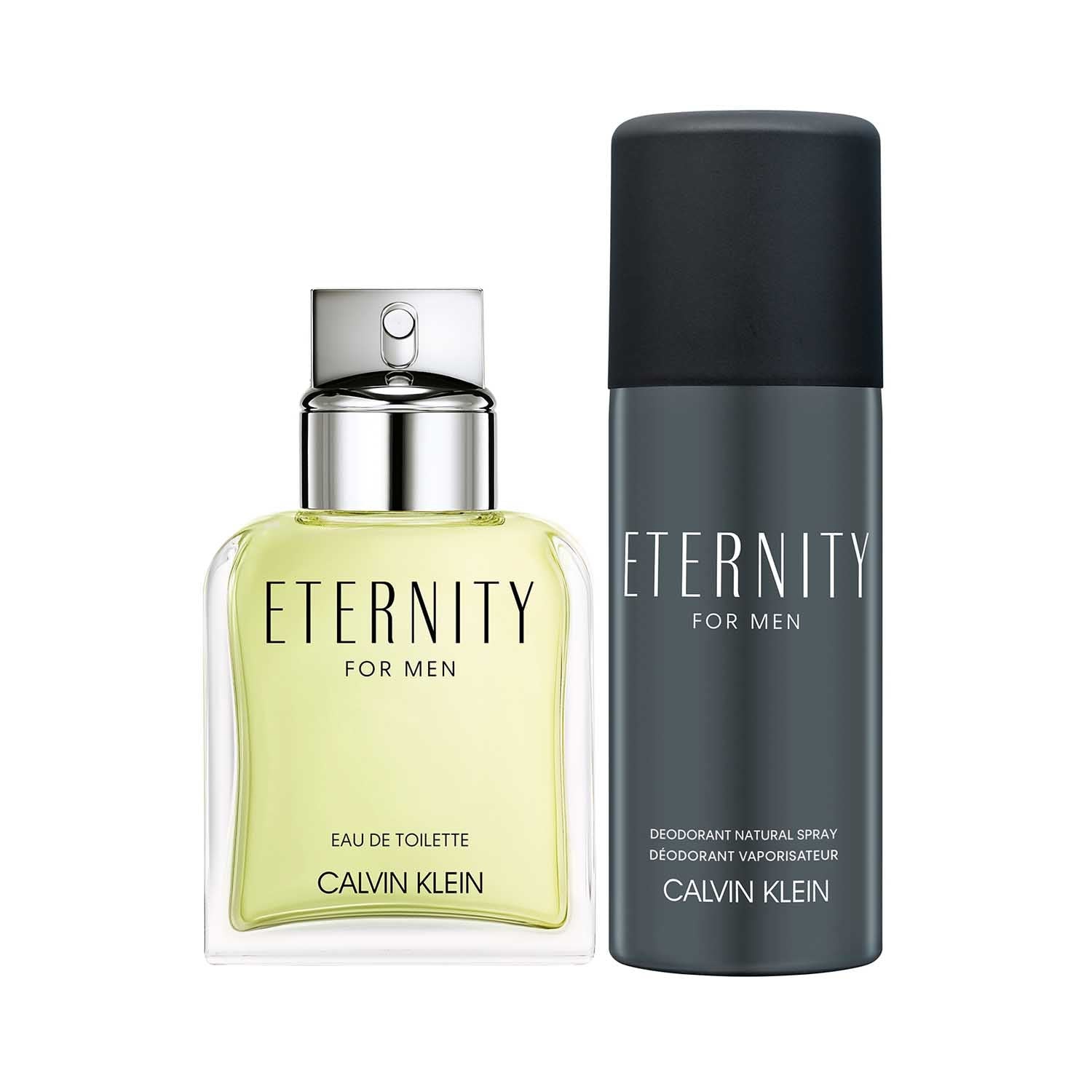 Calvin Klein Eternity Men Giftset - Eau De Toilette 100 ml + Deodorant 150 ml - Calvin Klein