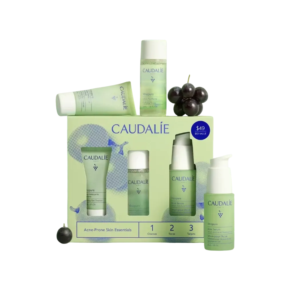 Caudalie Vinopure Acne-Prone Skin Essentials