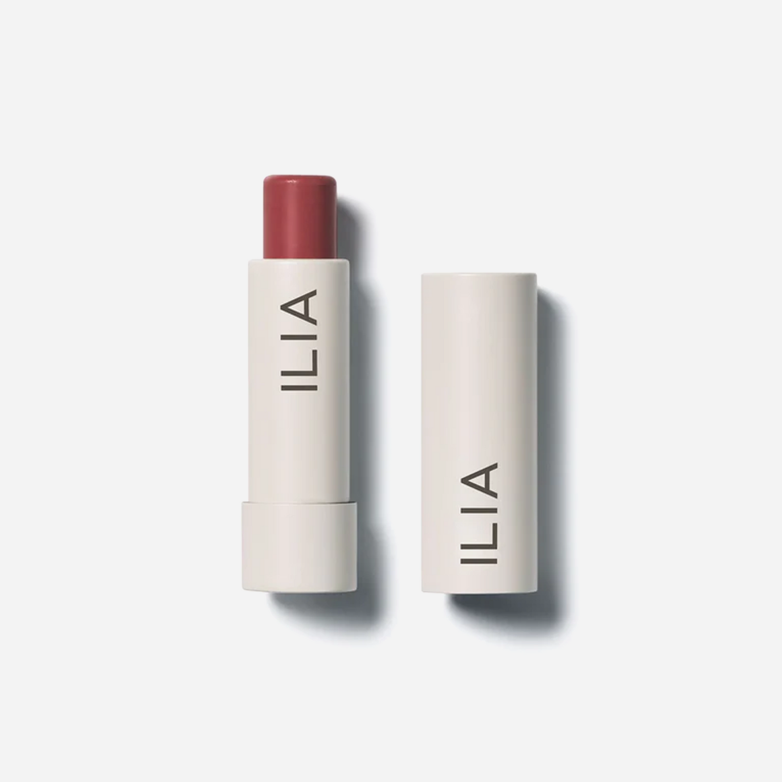 ILIA Balmy Tint Hydrating Lip Balm Neutral Pink Nude Runaway