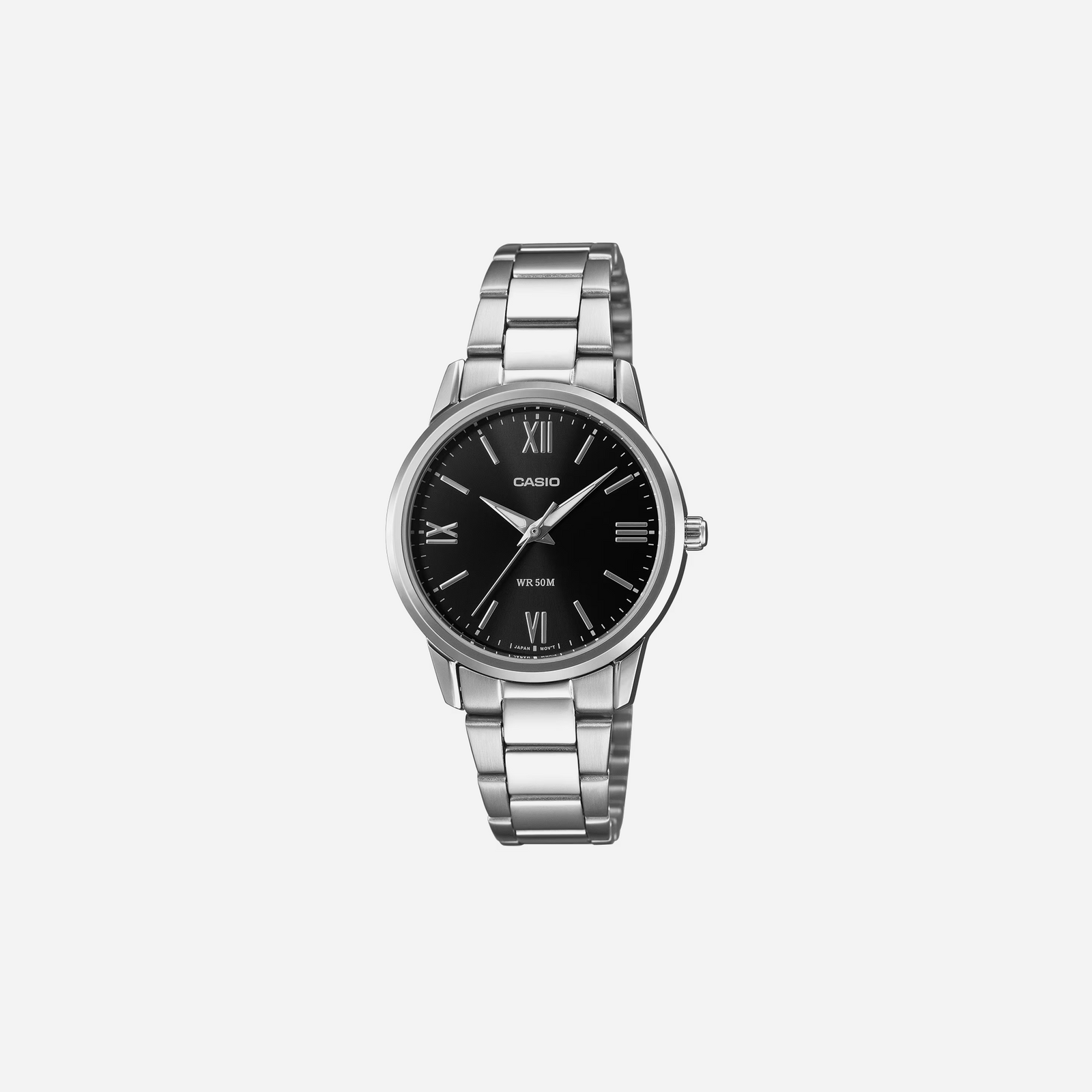 Casio Enticer Analog Black Dial LTP-1303D-1AVDF Stainless Steel Watch WMNS