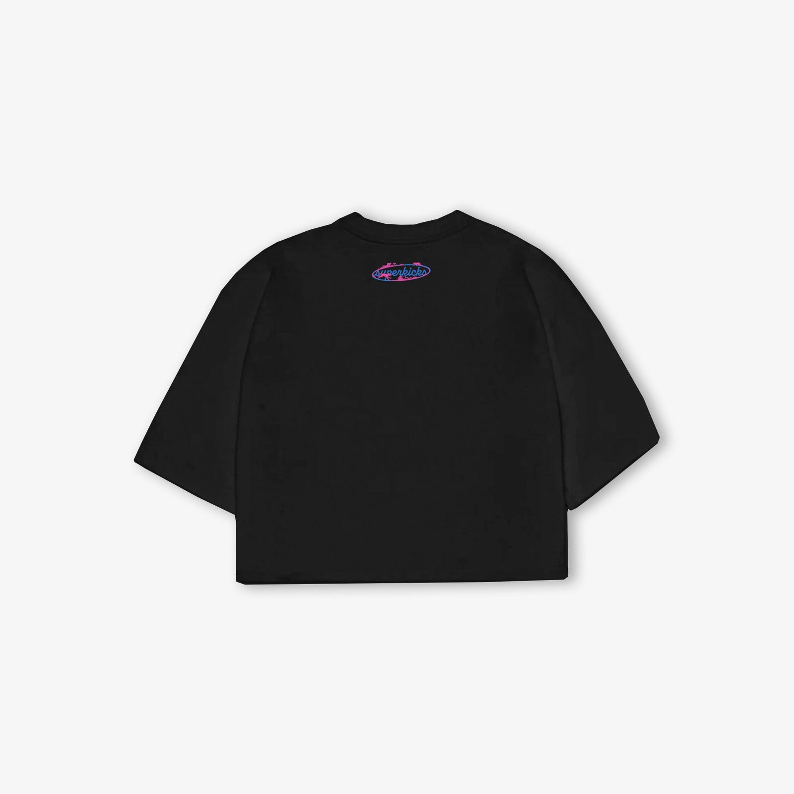 SUPERKICKS STRAY FEEDER'S CLUB T-SHIRT (WOMEN) { BLACK