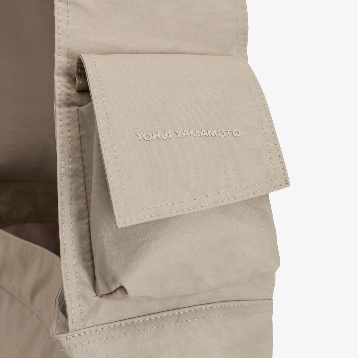 Y-3 NEWSPAPER BAG S { LIGHT BROWN