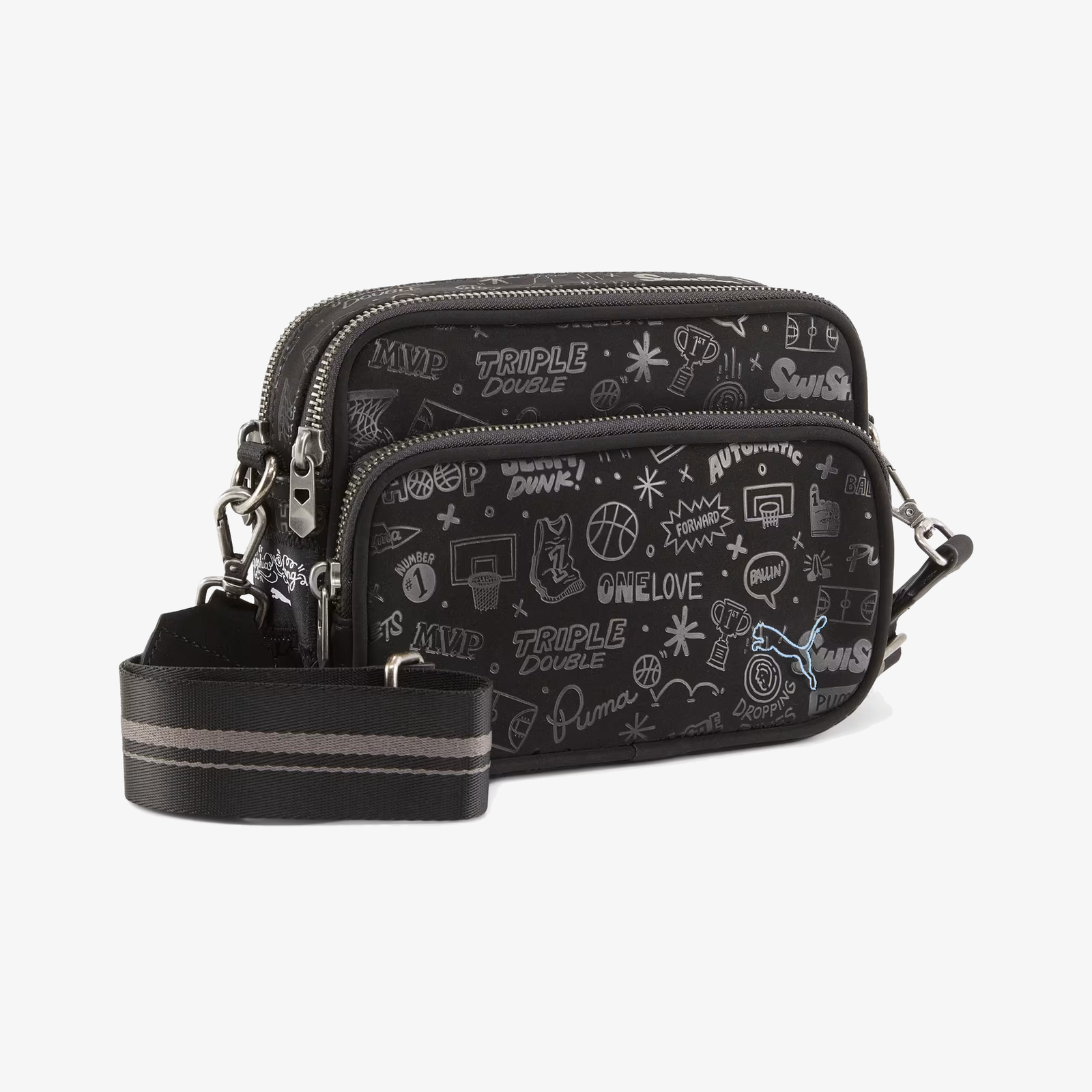 Puma x SOPHIA CHANG CROSS BODY BAG { BLACK