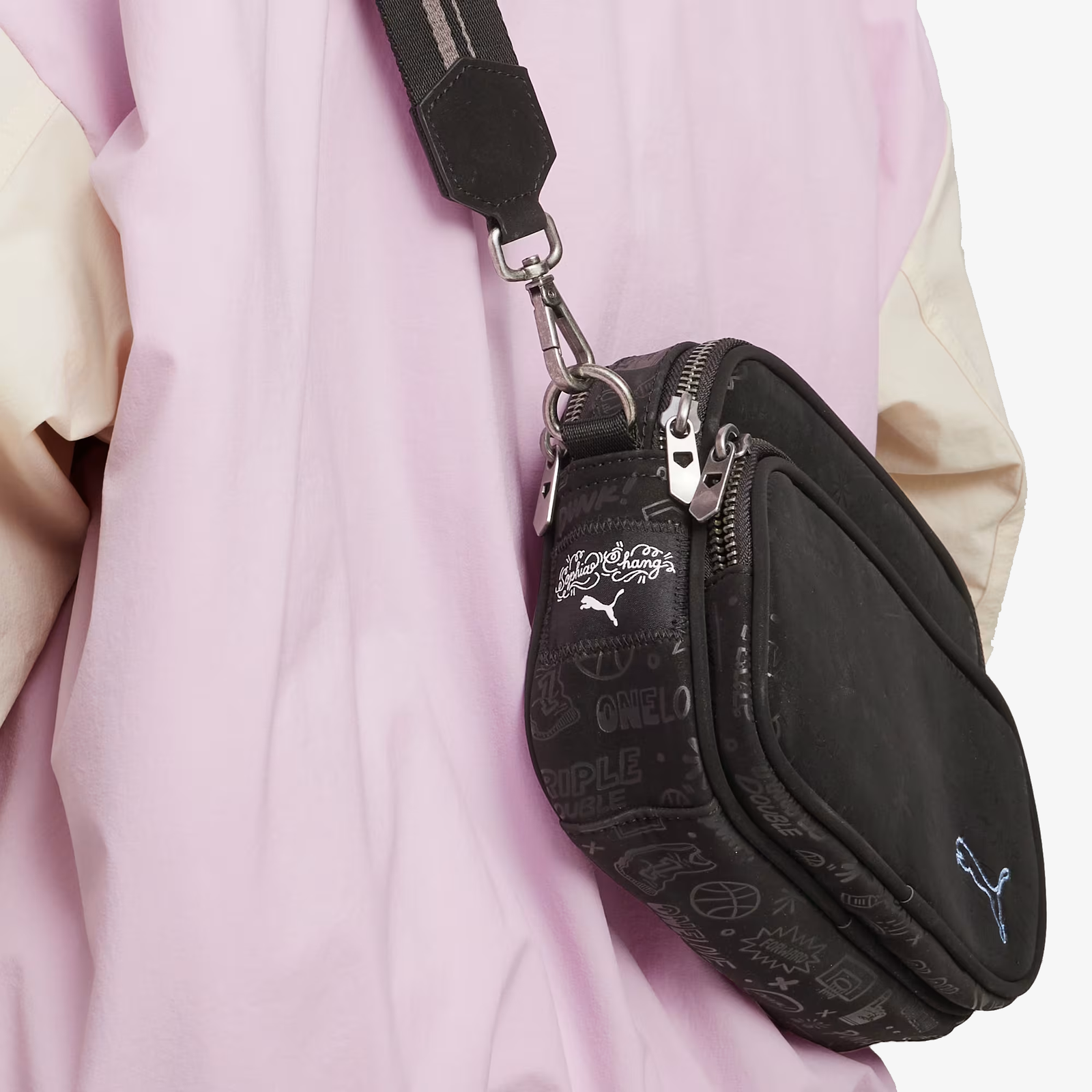Puma x SOPHIA CHANG CROSS BODY BAG { BLACK