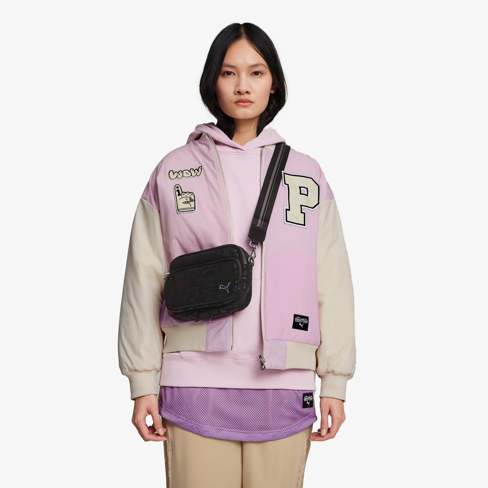Puma x SOPHIA CHANG CROSS BODY BAG { BLACK