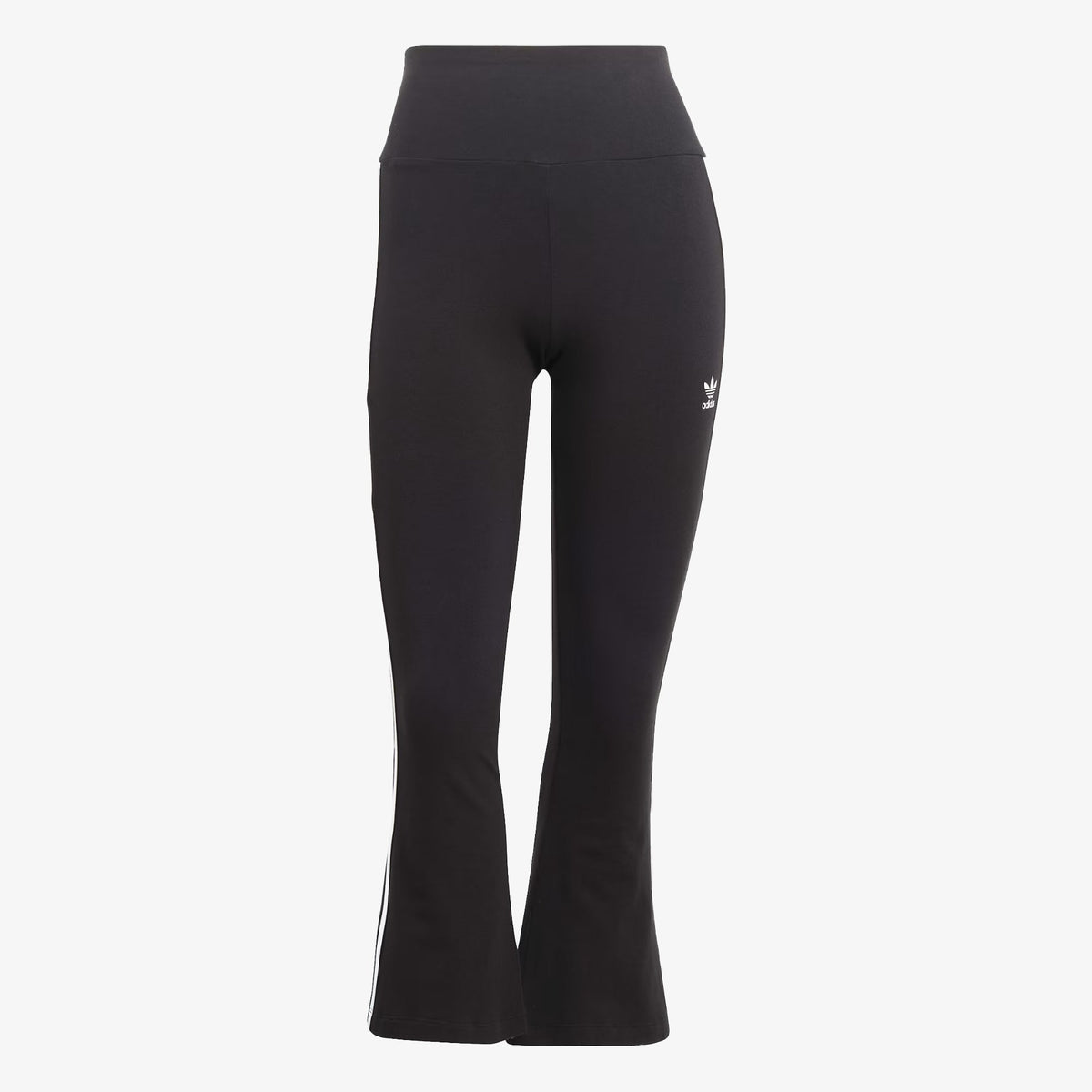 Adidas Originals ADICOLOR CLASSICS 3-STRIPES 7/8 FLARE LEGGINGS { BALCK