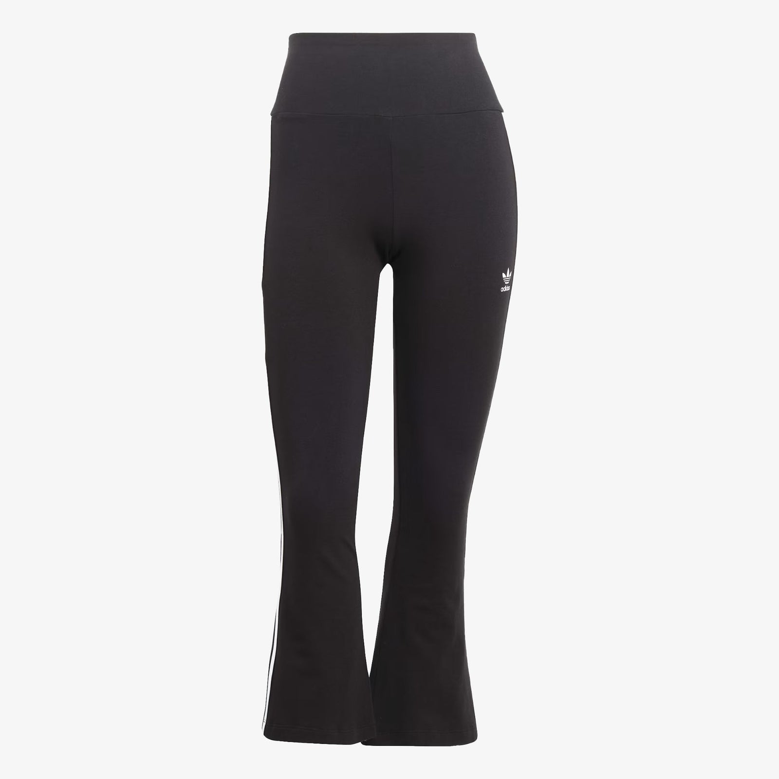 Adidas Originals ADICOLOR CLASSICS 3-STRIPES 7/8 FLARE LEGGINGS { BALCK
