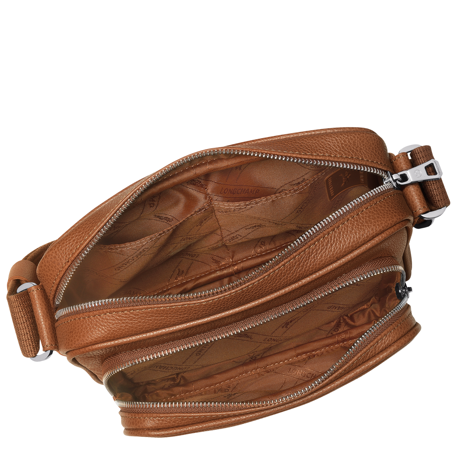 Longchamp Le Foulonné S Camera bag Caramel