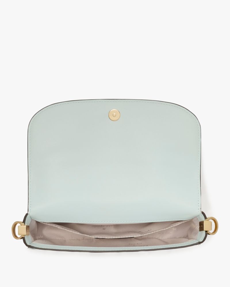 KateSpade Krista Patent Chain Crossbody Hazy Morning