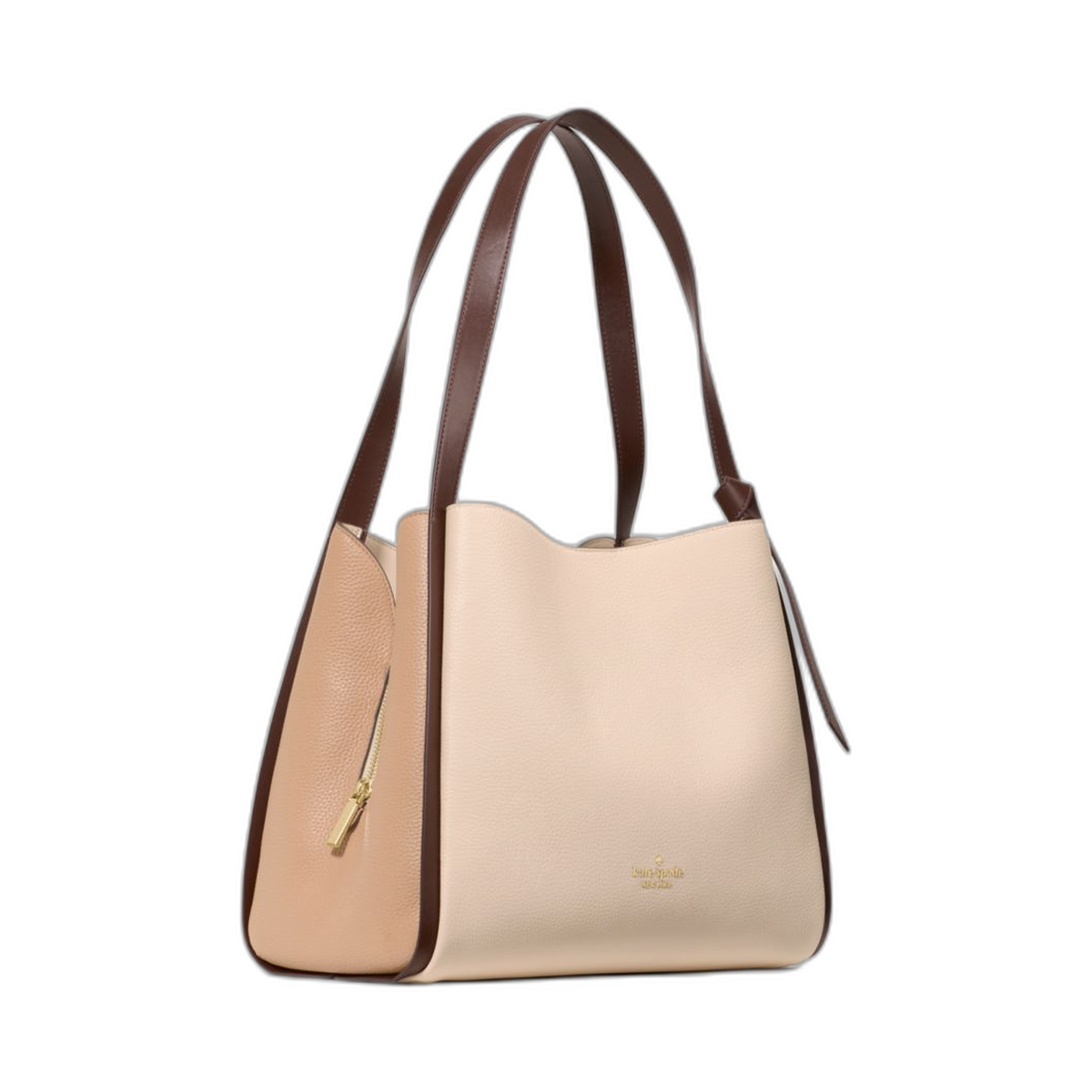 KateSpade Knott Colorblock Large Carryall Milk Glass Multi