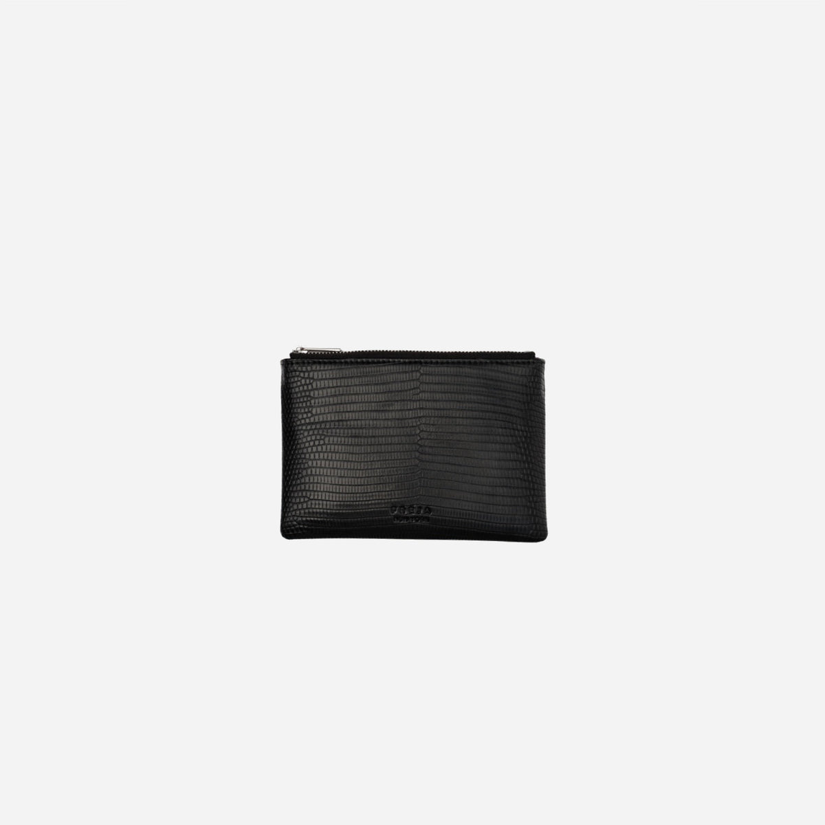 Freja Zip Pouch 7 Black Lizard
